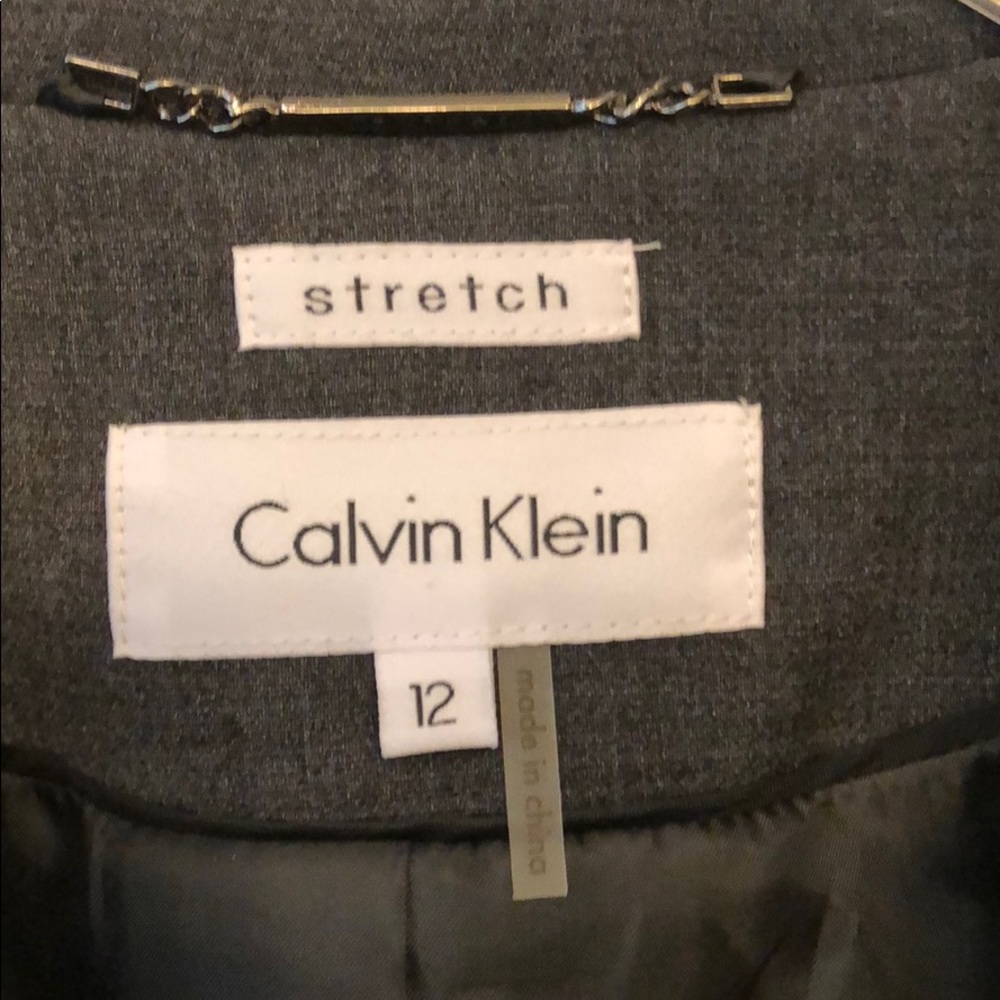 💼Grey CK Skirt Suit NWOT - Picture 3 of 6